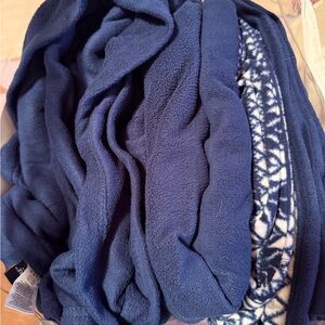 Navy Blue Fleece Bedding Sheet